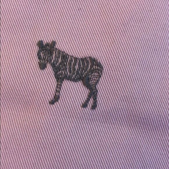 💙 RARE! J.Crew Zebra Critter Chino Shorts Size 2 - Picture 4 of 4